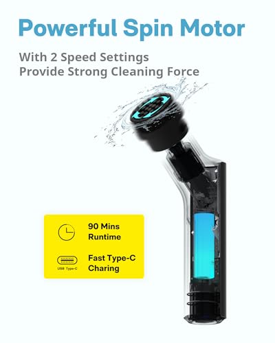 Cordless Electric Spin Scrubber