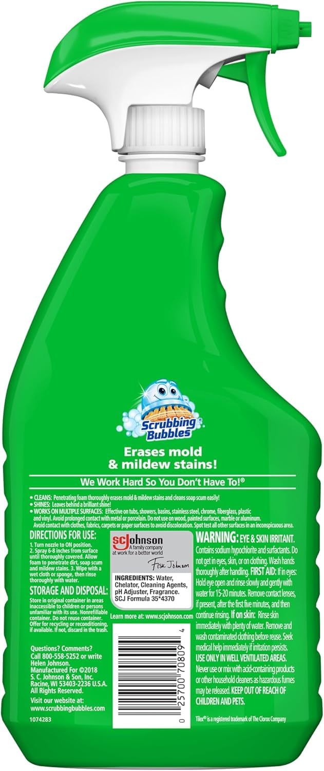 Foaming Bathroom Cleaner Spray