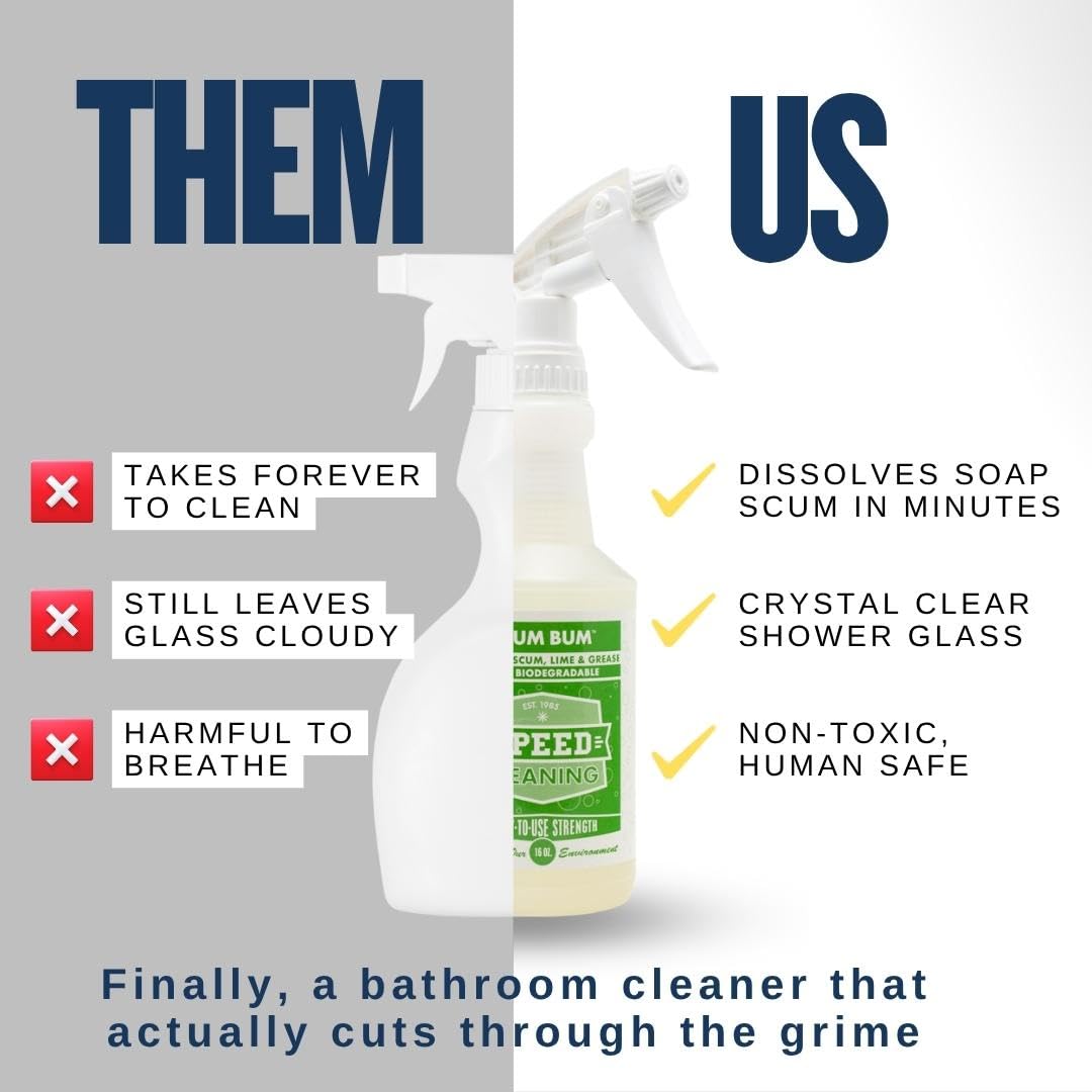 Speed Cleaning Scum Bum Hard Water Remover Parent
