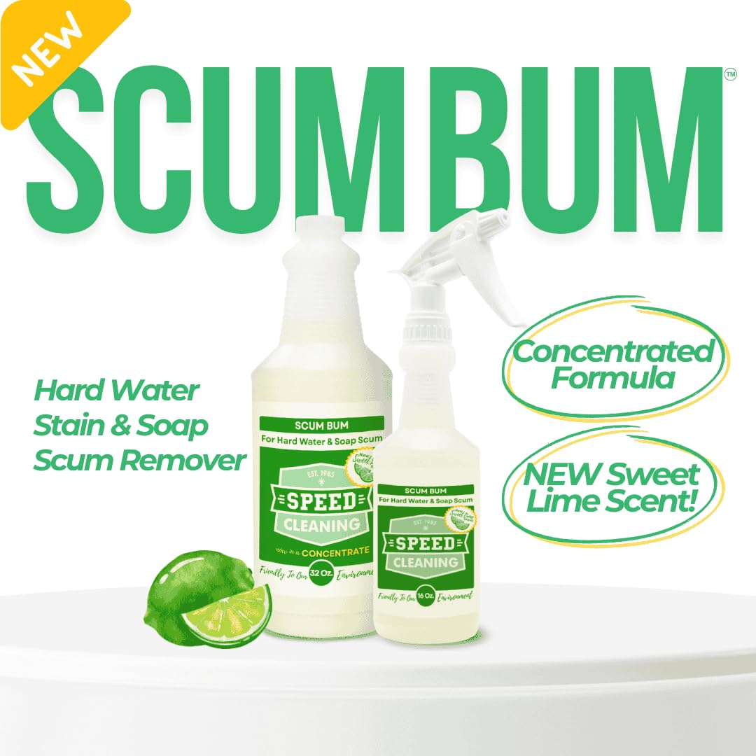 Speed Cleaning Scum Bum Hard Water Remover Parent