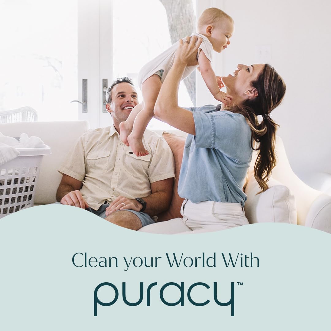 Puracy Natural Dish Soap Refill Plant-Based Liquid Dishwashing Detergent Soap