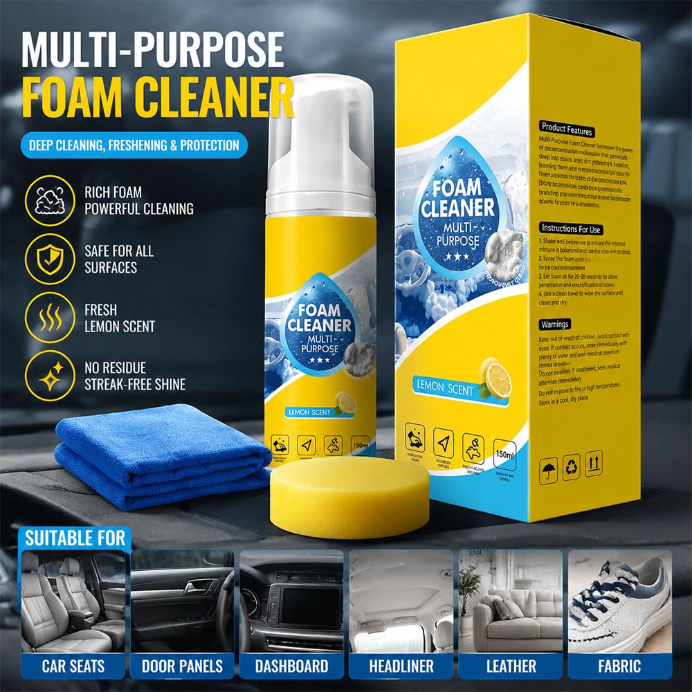 Multi-Enzyme Foam Cleaner