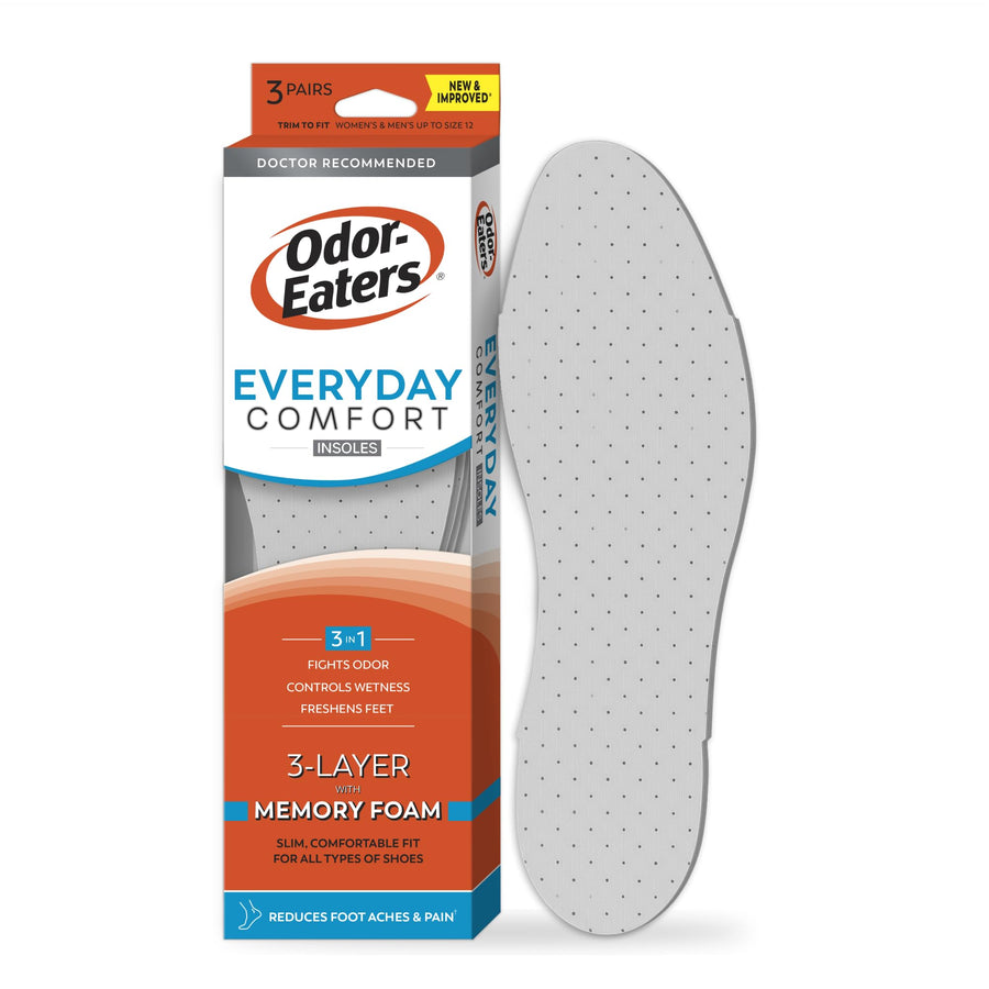 Odor-Eaters Everyday Comfort Insoles 3 ct.