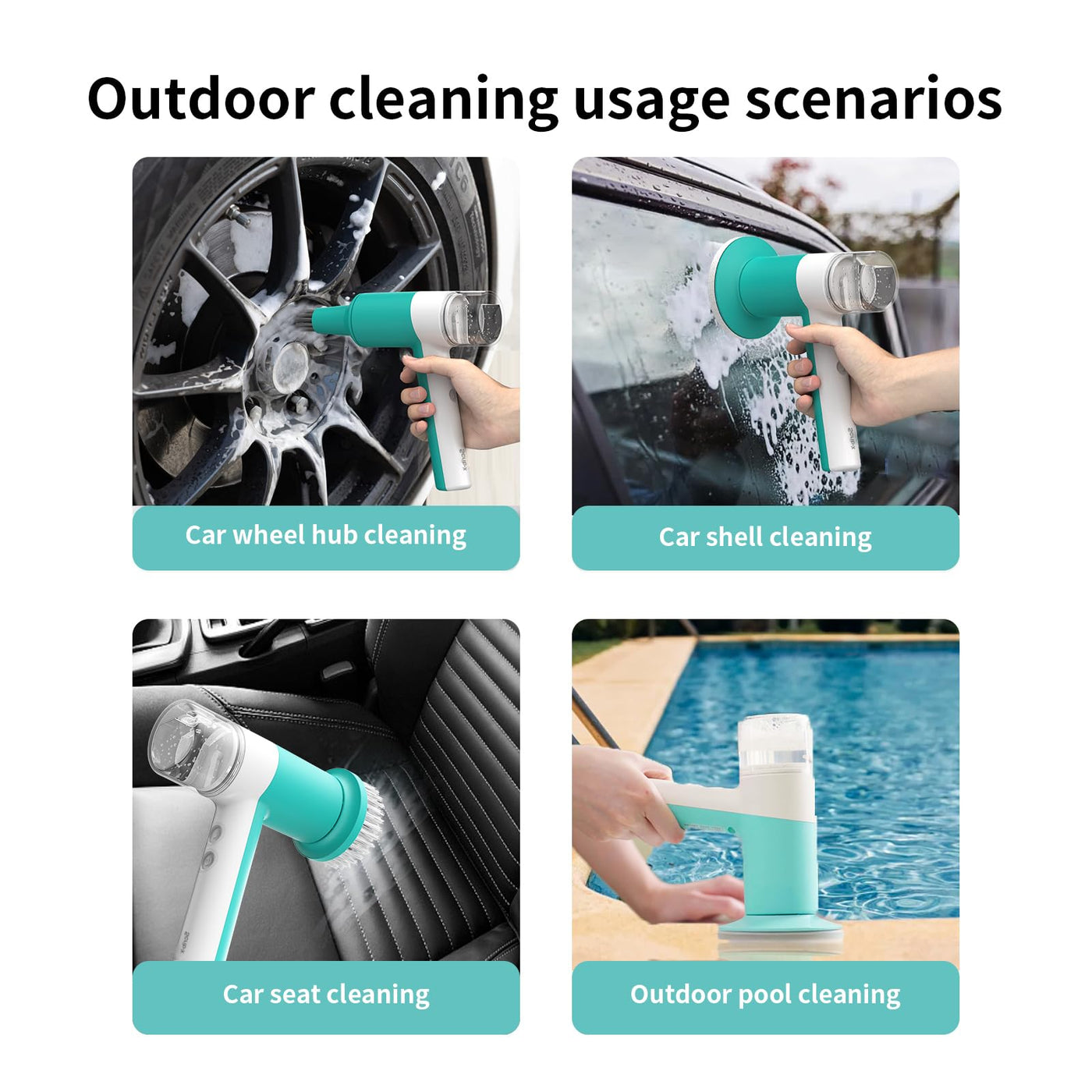 Cordless Electric Spin Scrubber