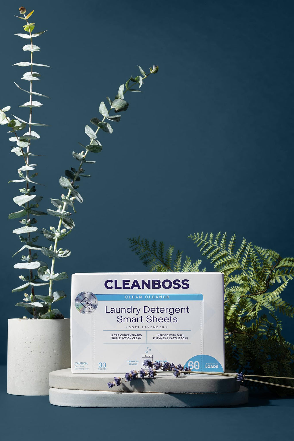 CleanBoss Laundry Detergent Smart Sheets