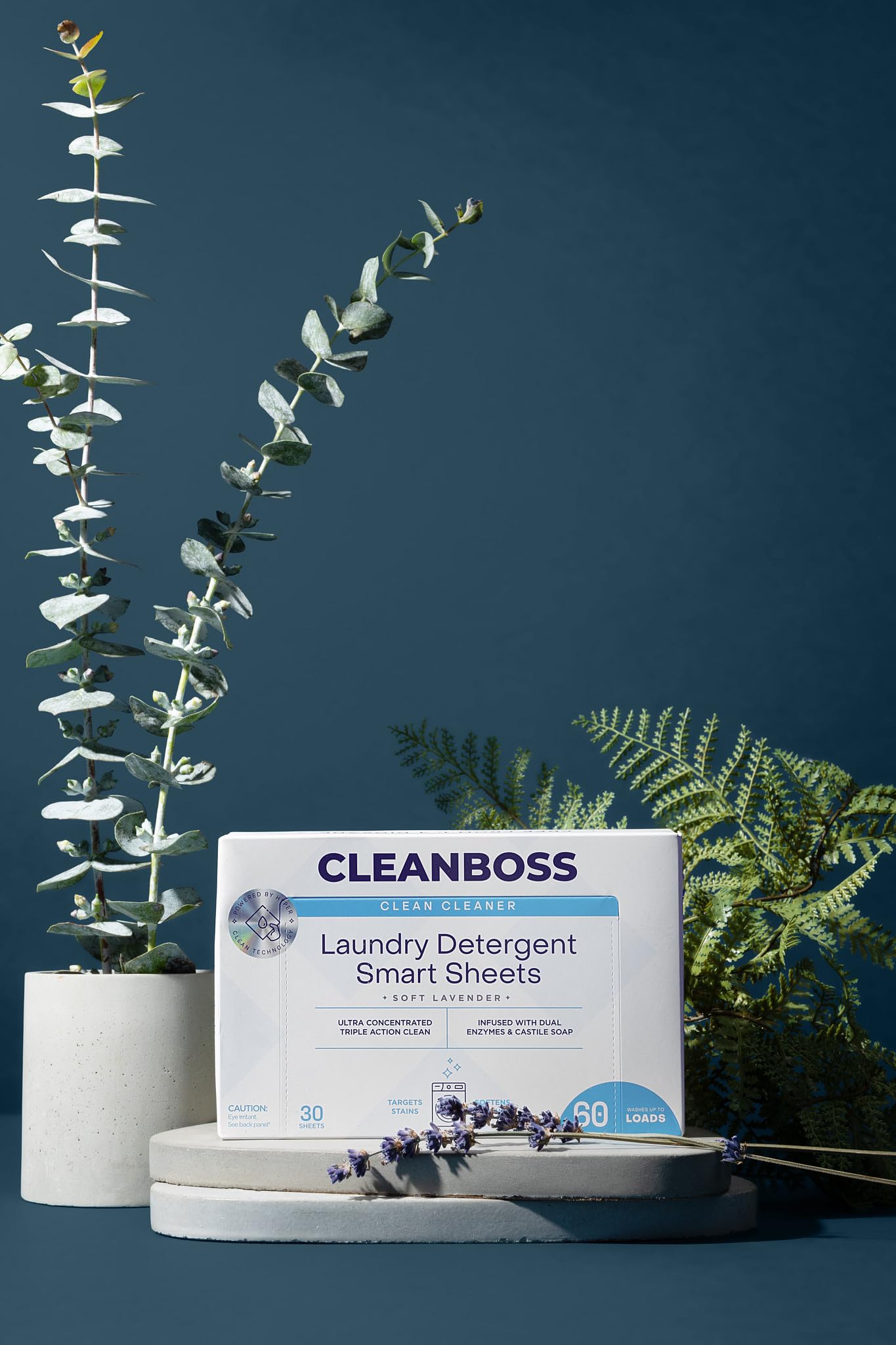 CleanBoss Laundry Detergent Smart Sheets