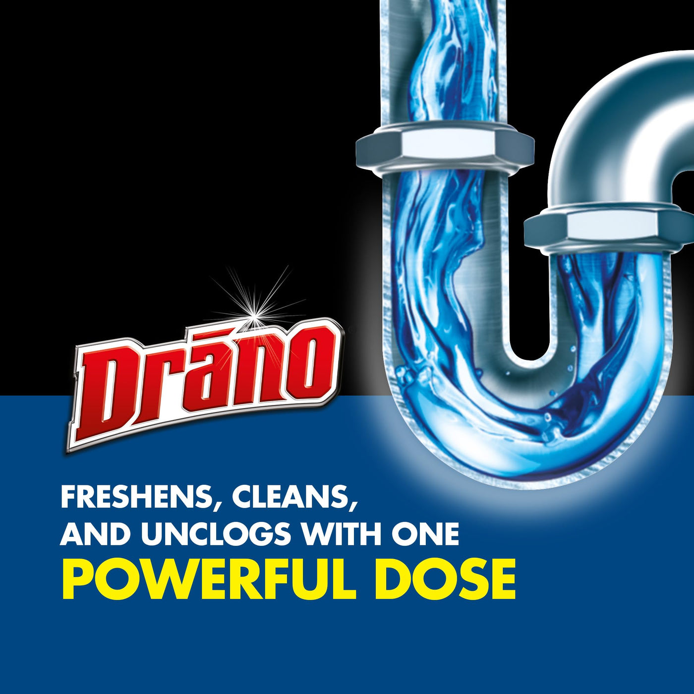 Drano Dual-Force Foamer Clog Remover
