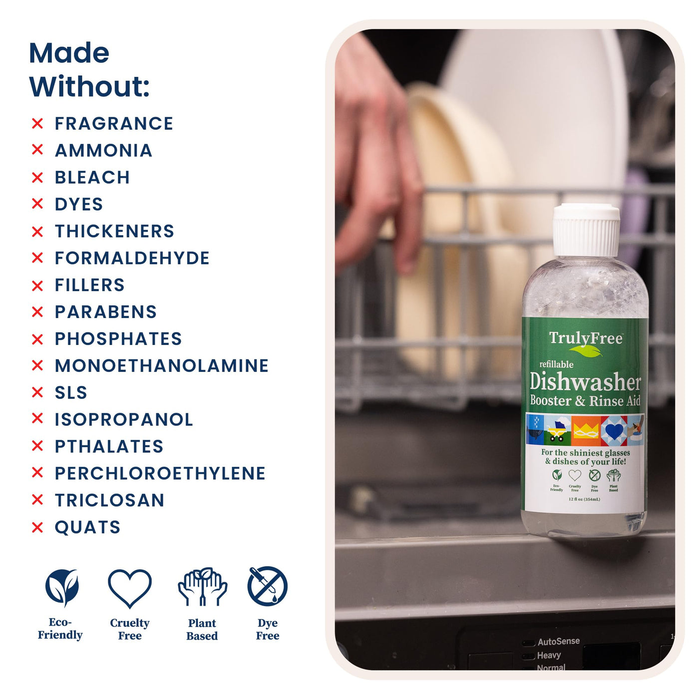 Dishwasher Booster & Rinse Aid
