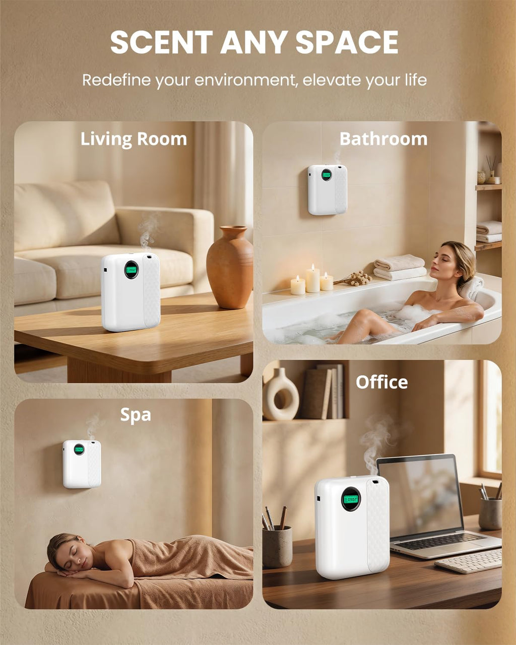 Waterless Essential Oil Diffuser