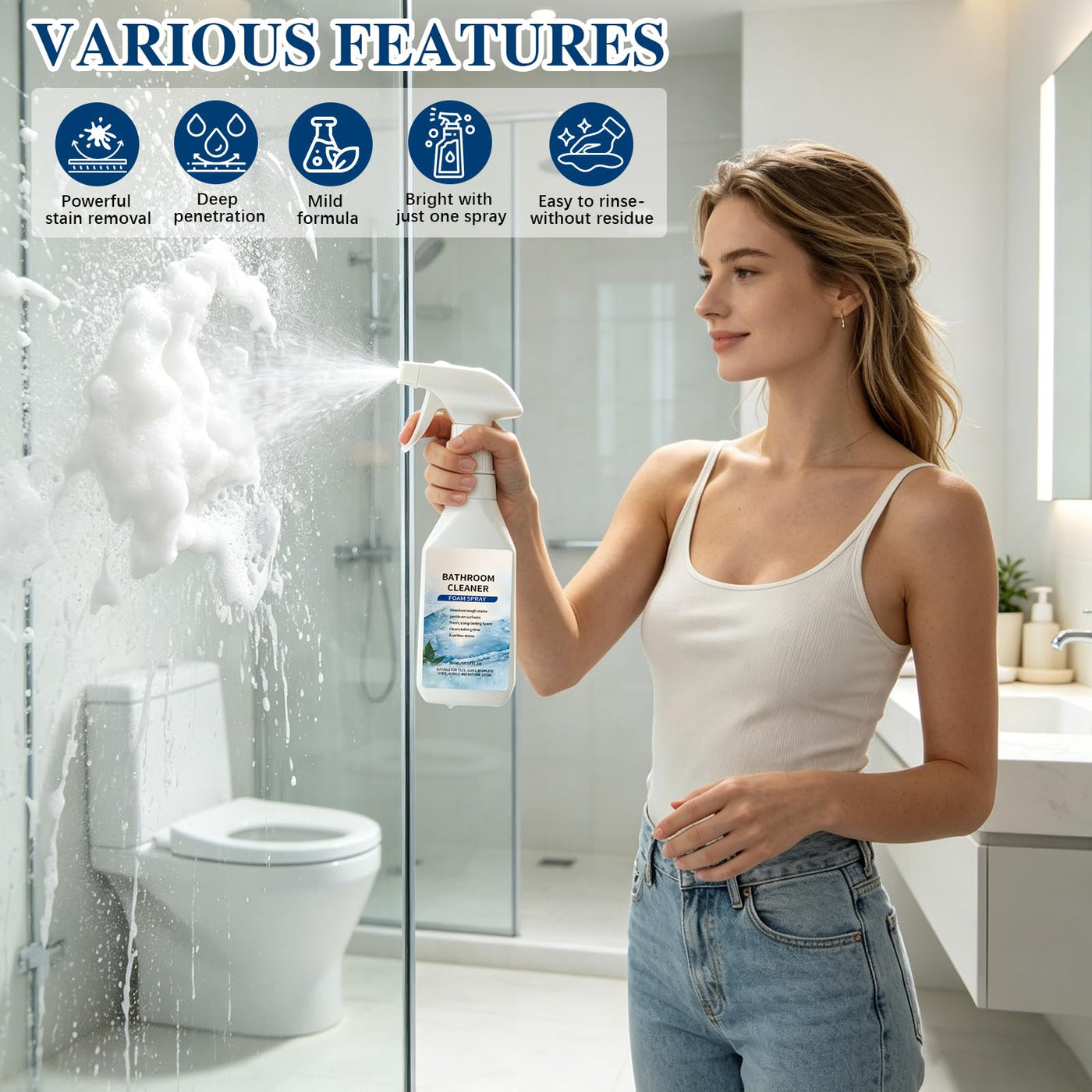 Scale Remover Foam Spray