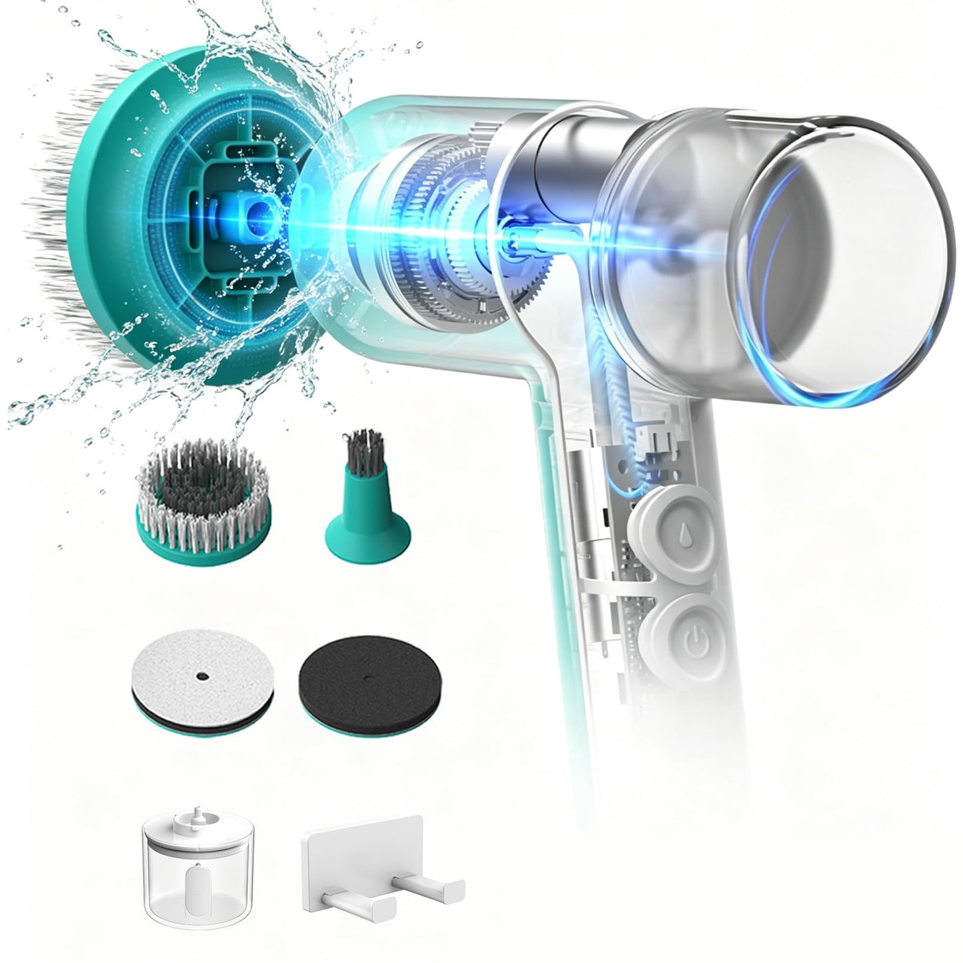 Cordless Electric Spin Scrubber