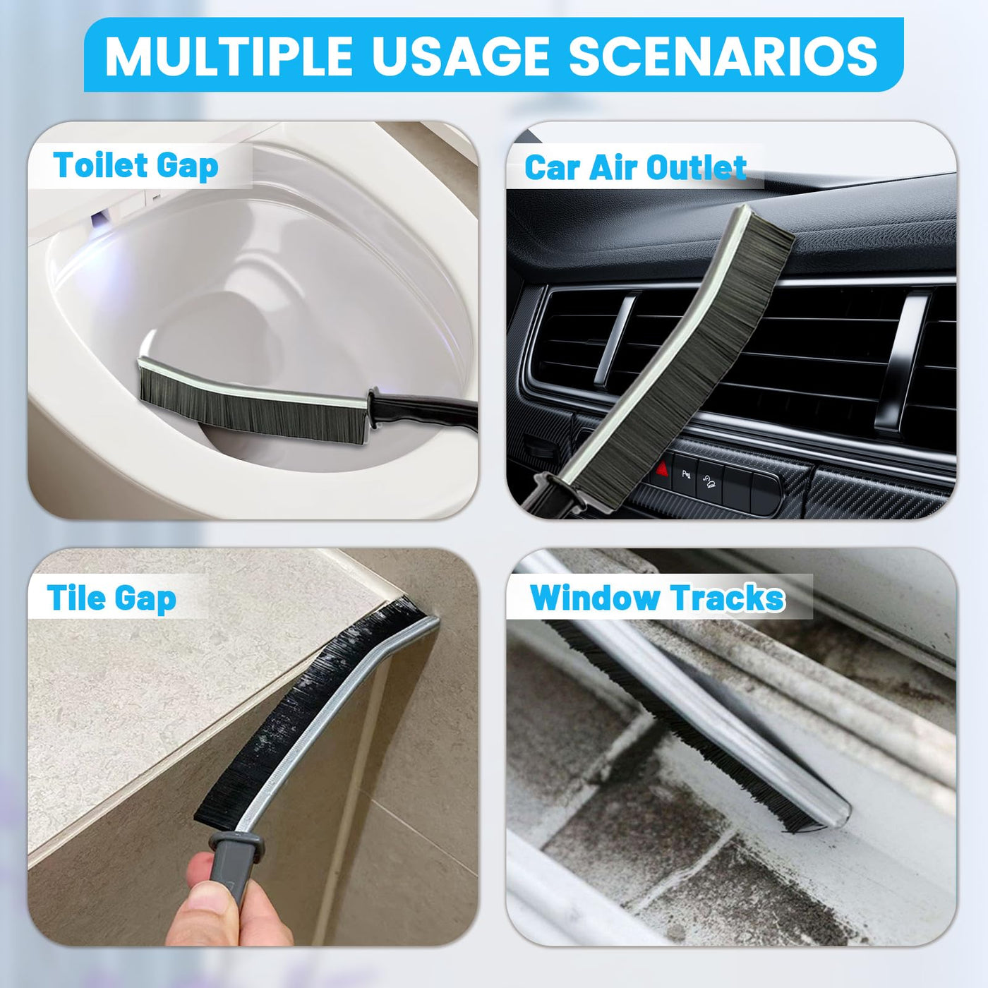 Crevice Cleaning Brush Set