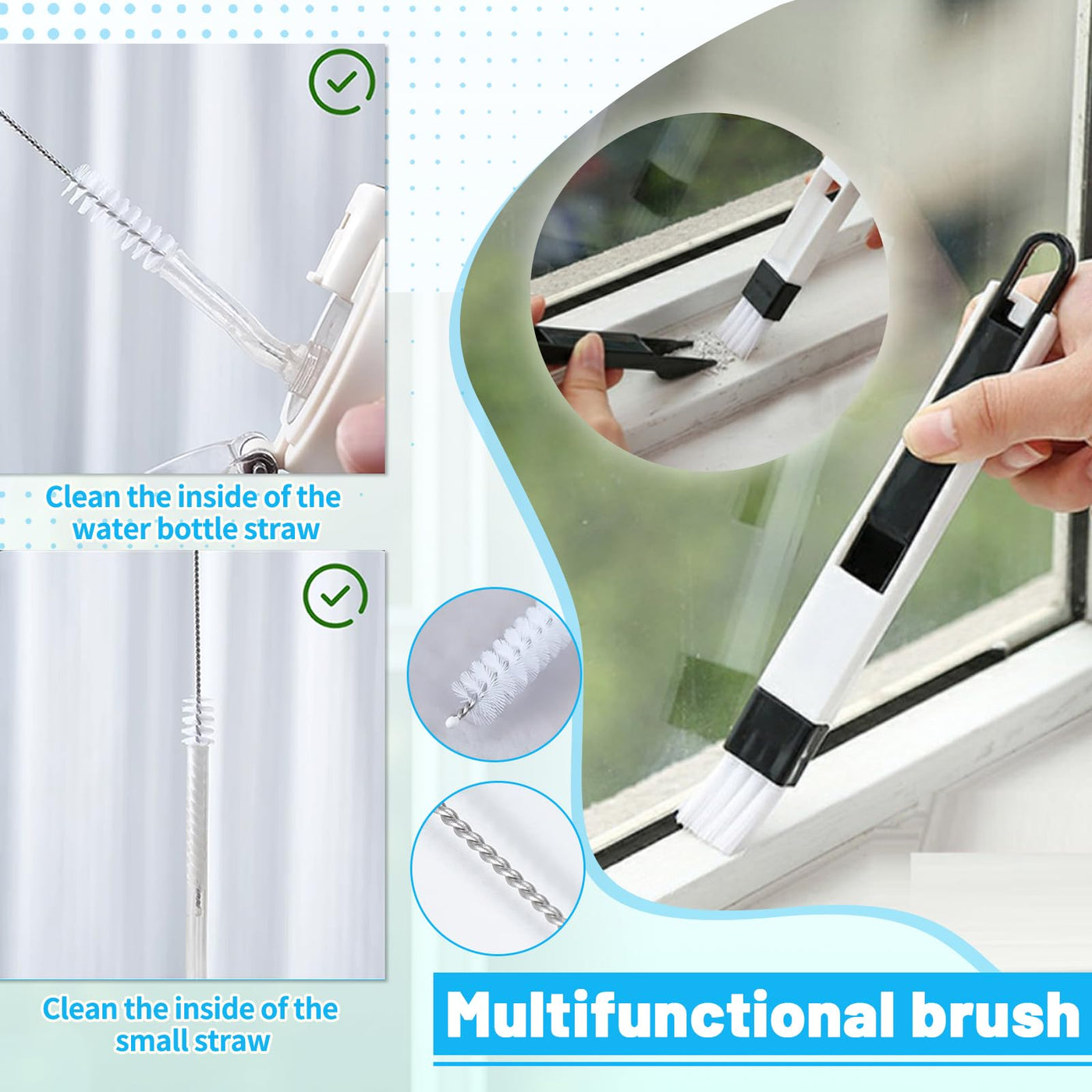 Crevice Cleaning Brush Set