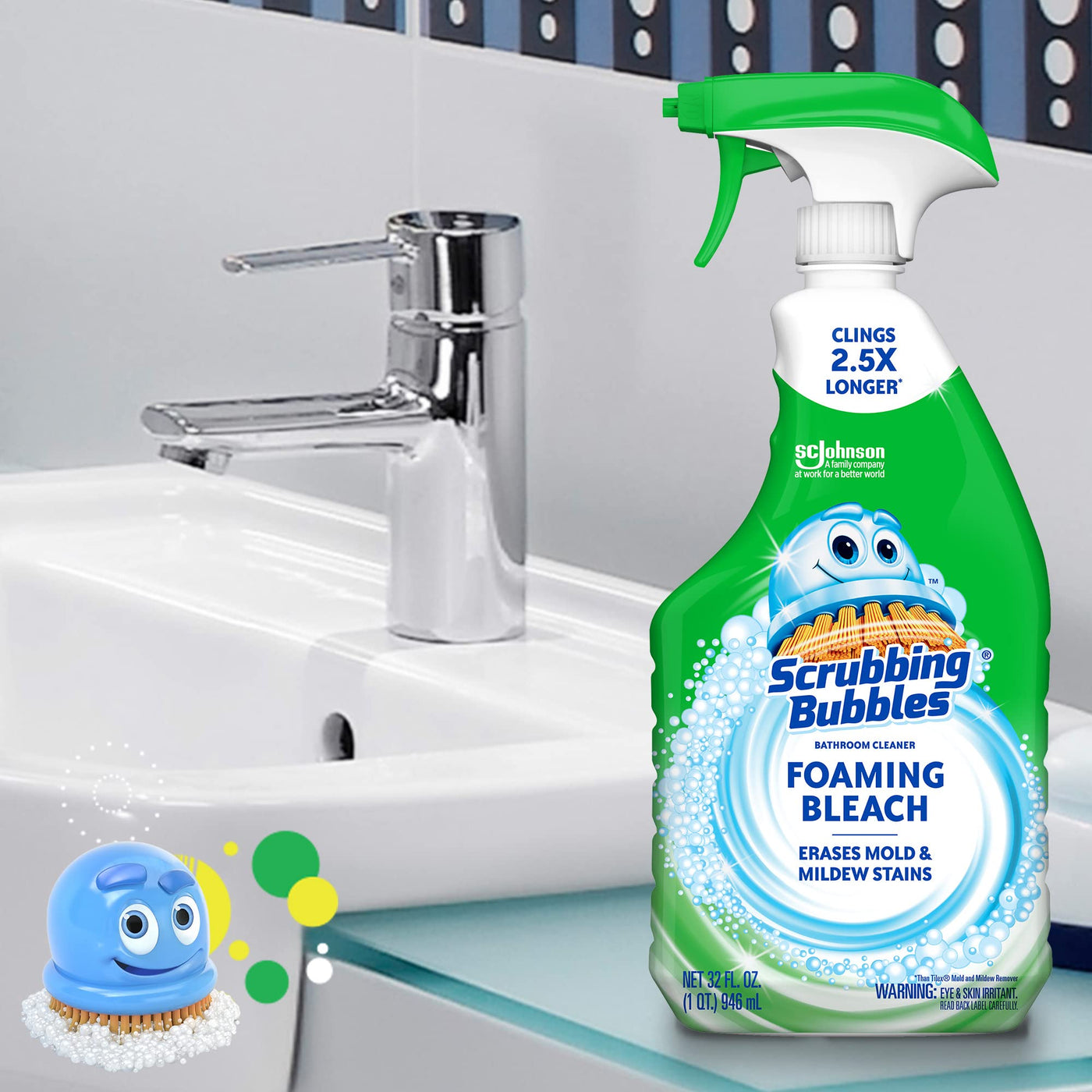 Foaming Bathroom Cleaner Spray