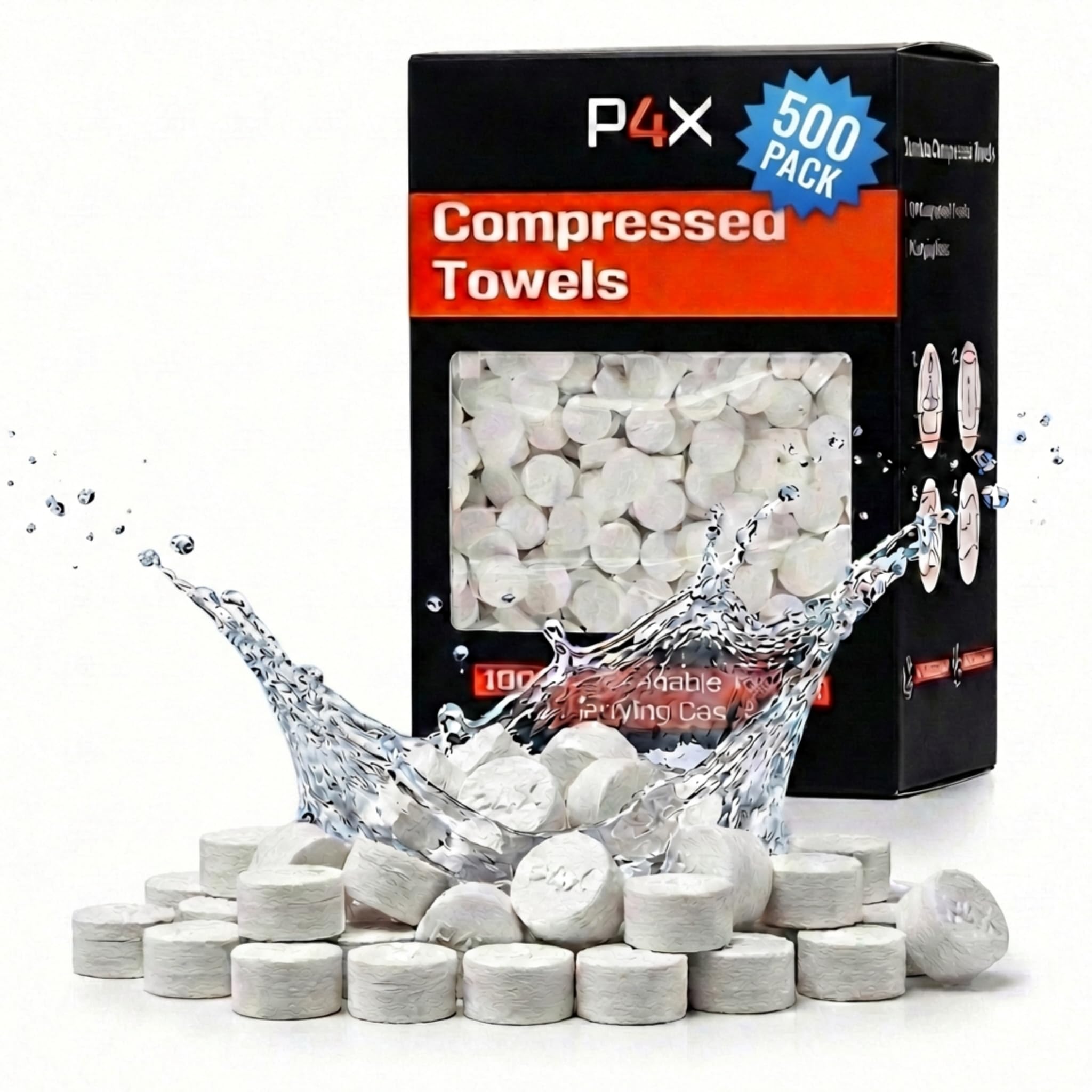 Compressed Towel Tablets