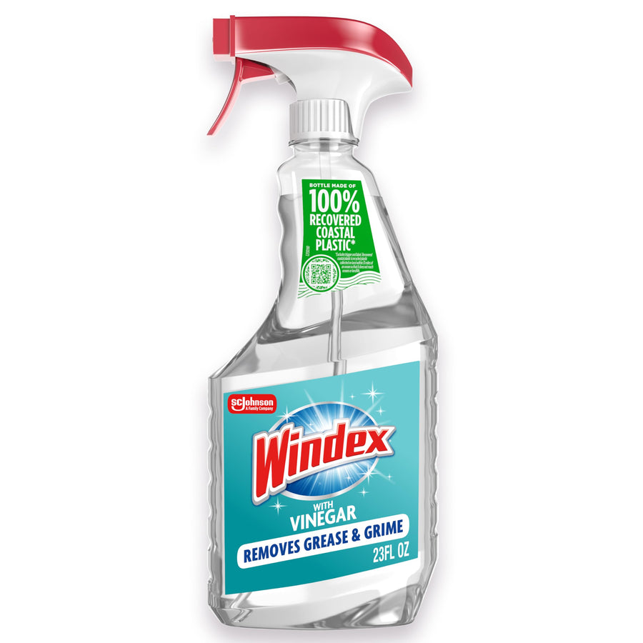 Windex Vinegar Glass and Surface Cleaner Spray Bottle Set