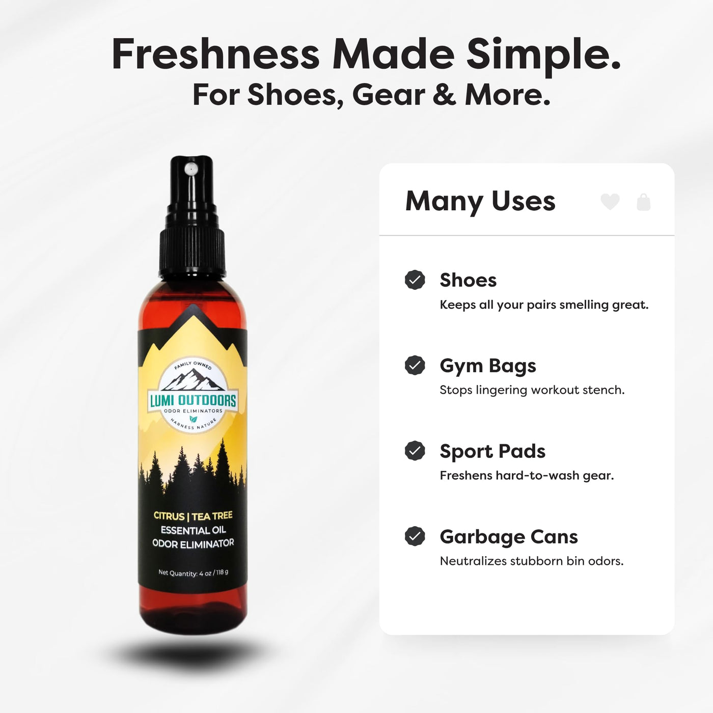 Shoe Deodorizer Spray