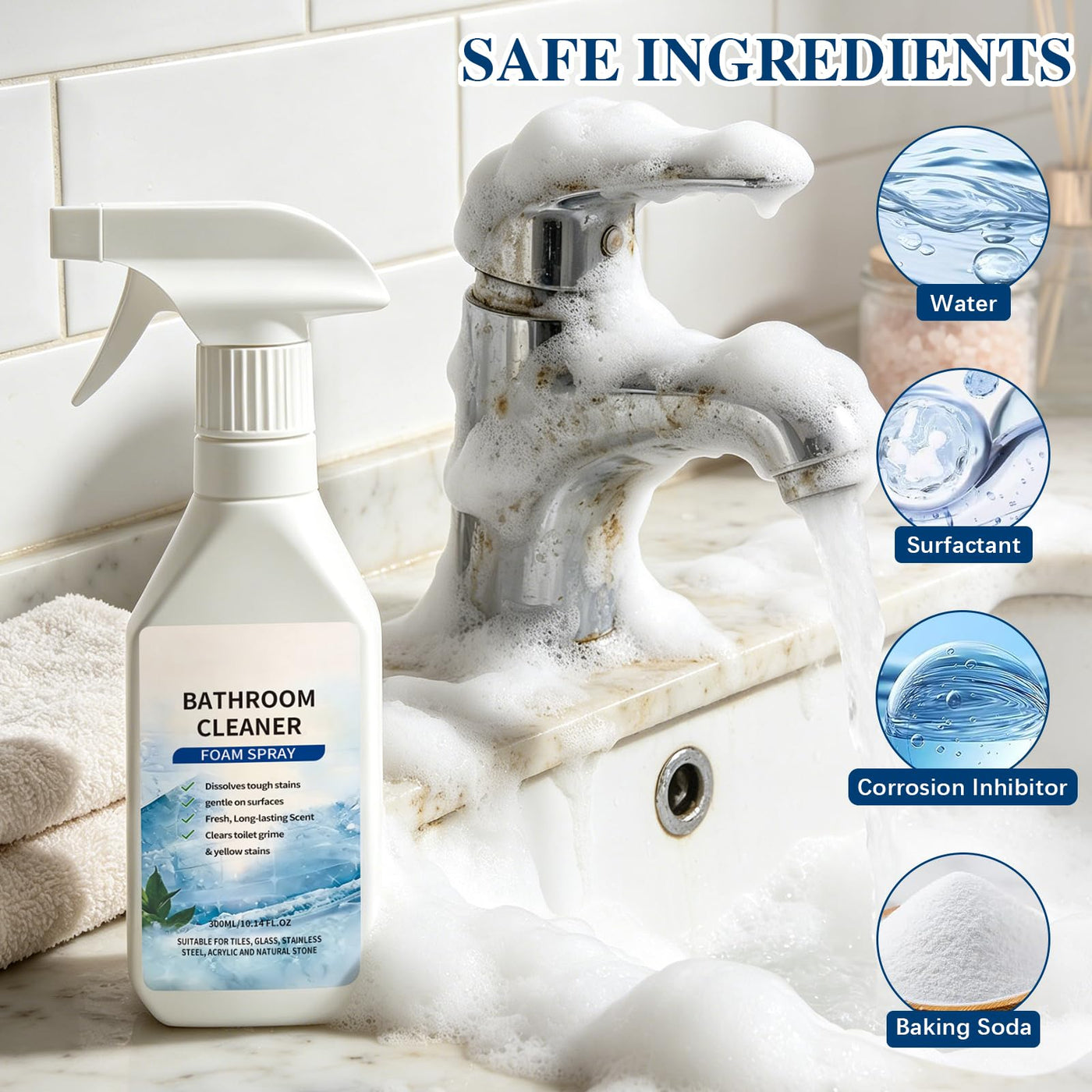 Scale Remover Foam Spray