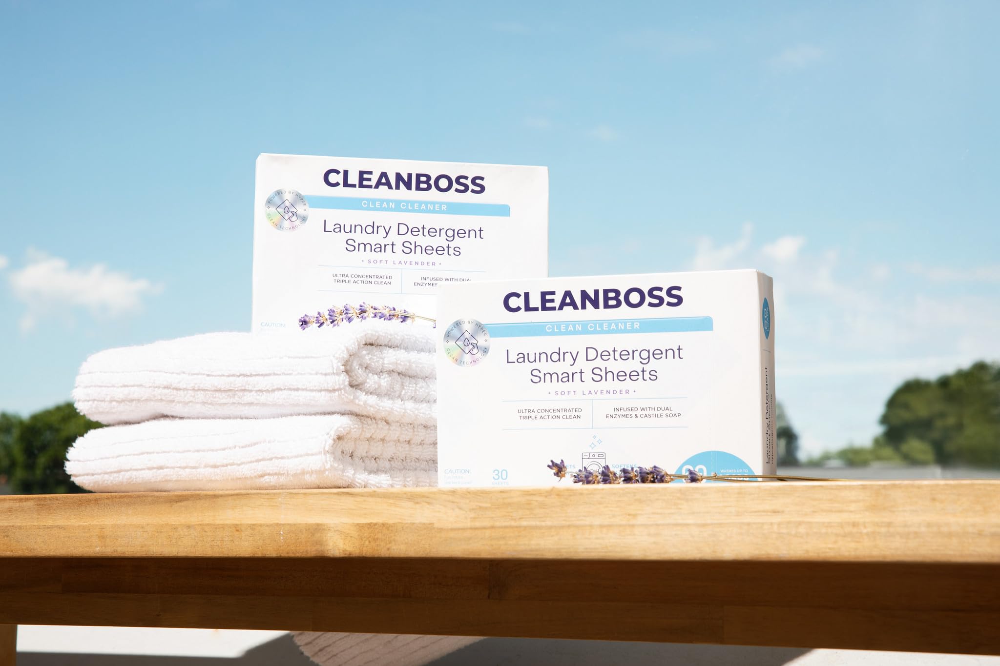 CleanBoss Laundry Detergent Smart Sheets