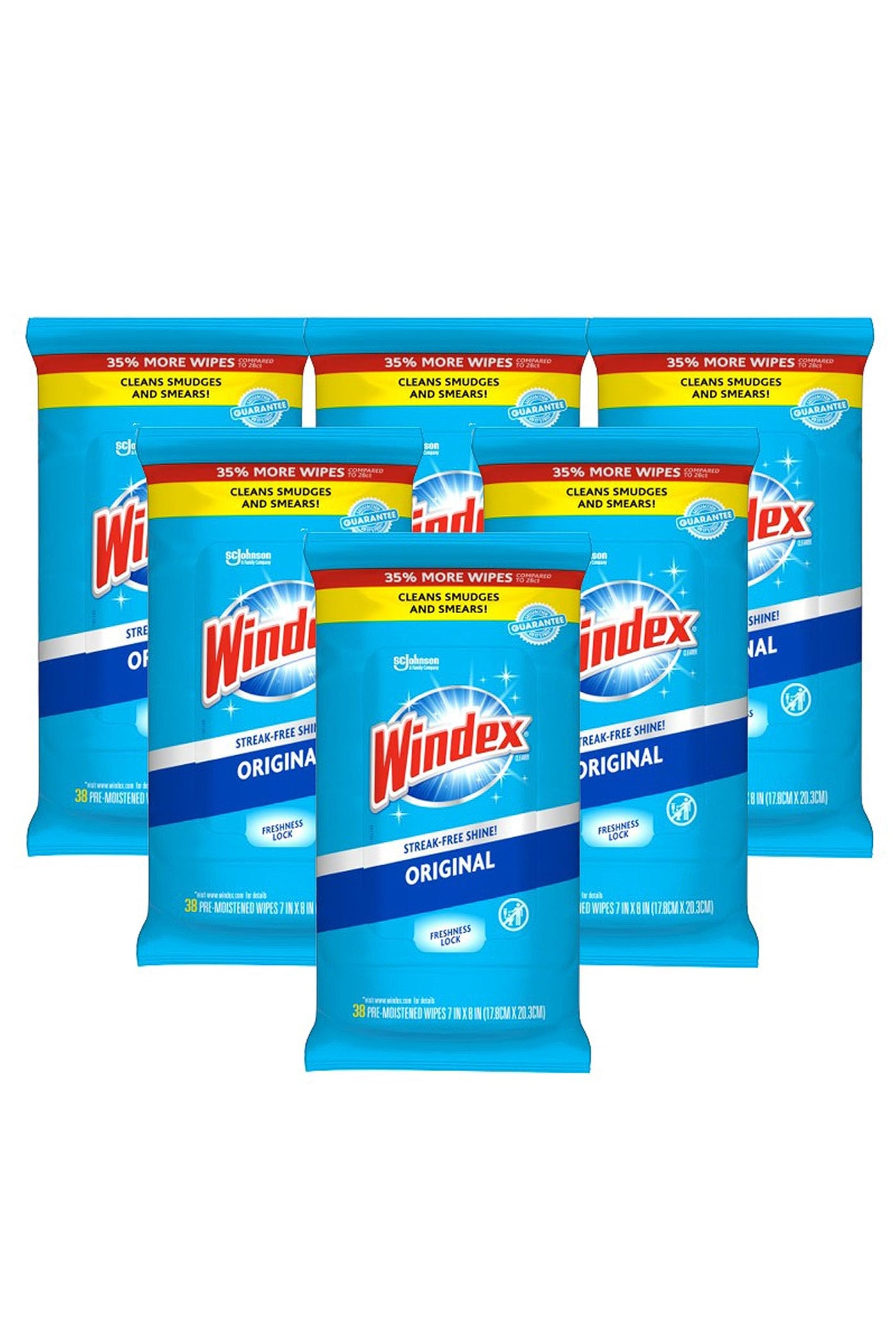 Glass Surface Cleaning Wipes