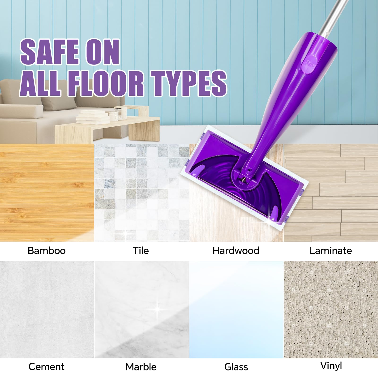Disposable Wet Mop Pads