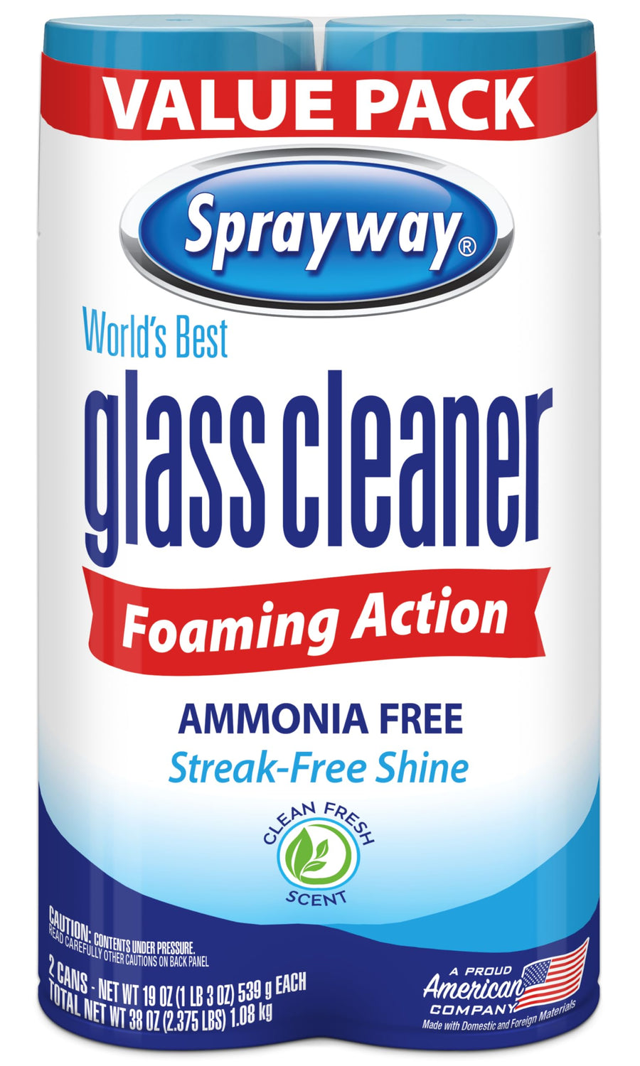 Foaming Glass Cleaner Spray
