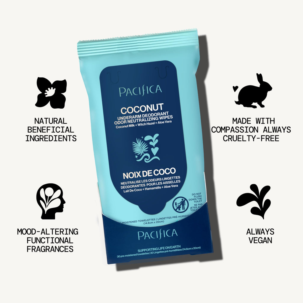 Pacifica Deodorant Wipes