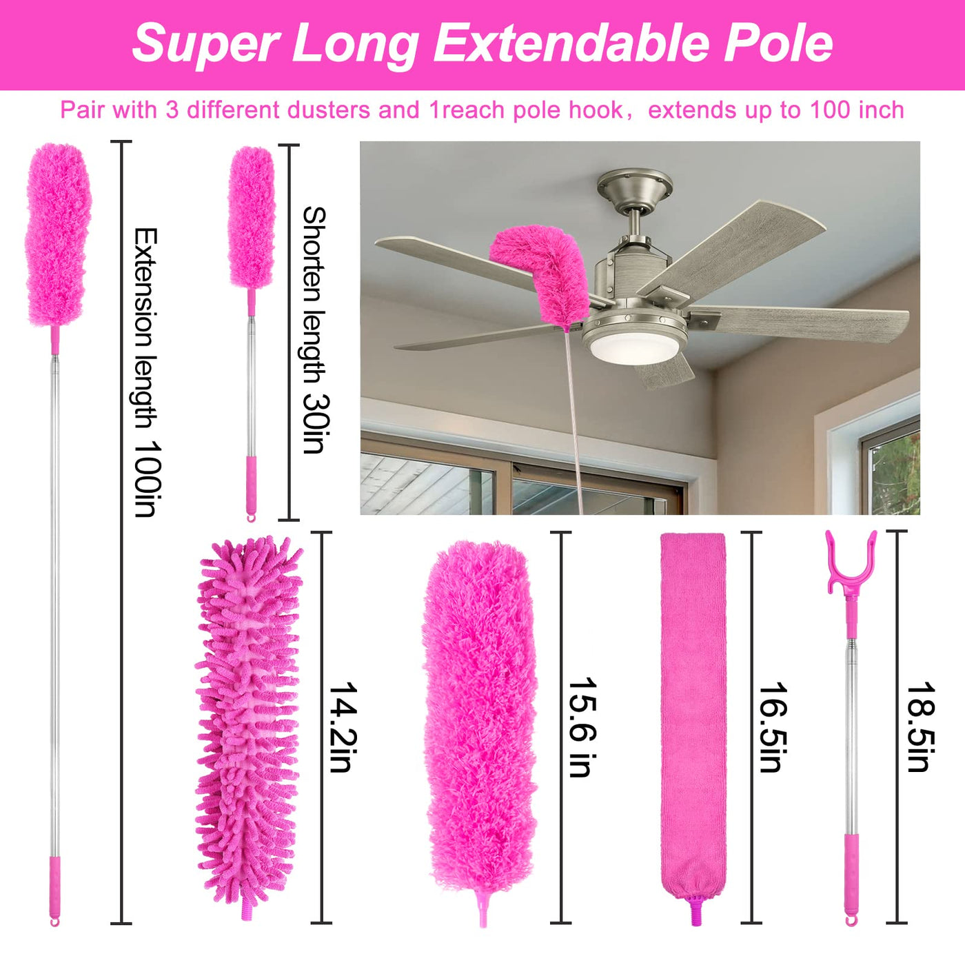 Microfiber Duster Kit