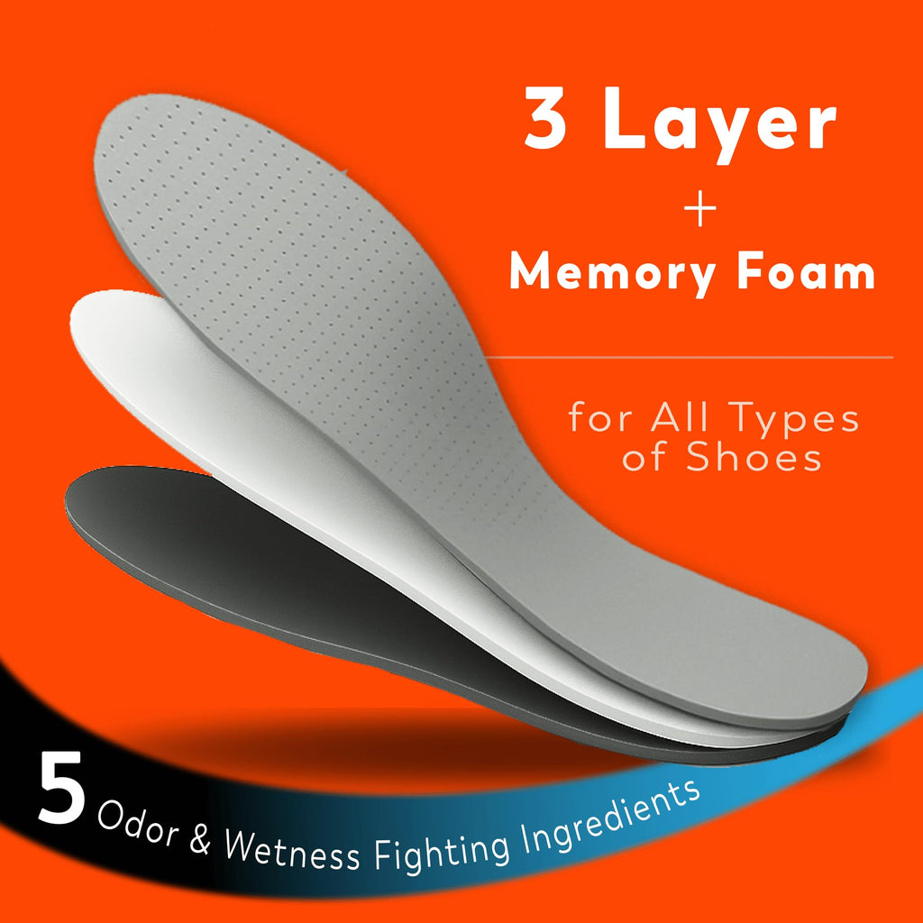 Odor-Eaters Everyday Comfort Insoles 3 ct.