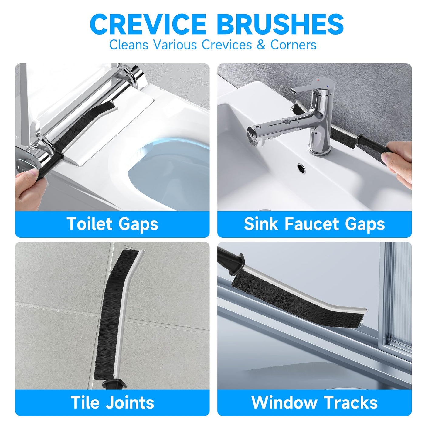 Grout Cleaning Brush Set