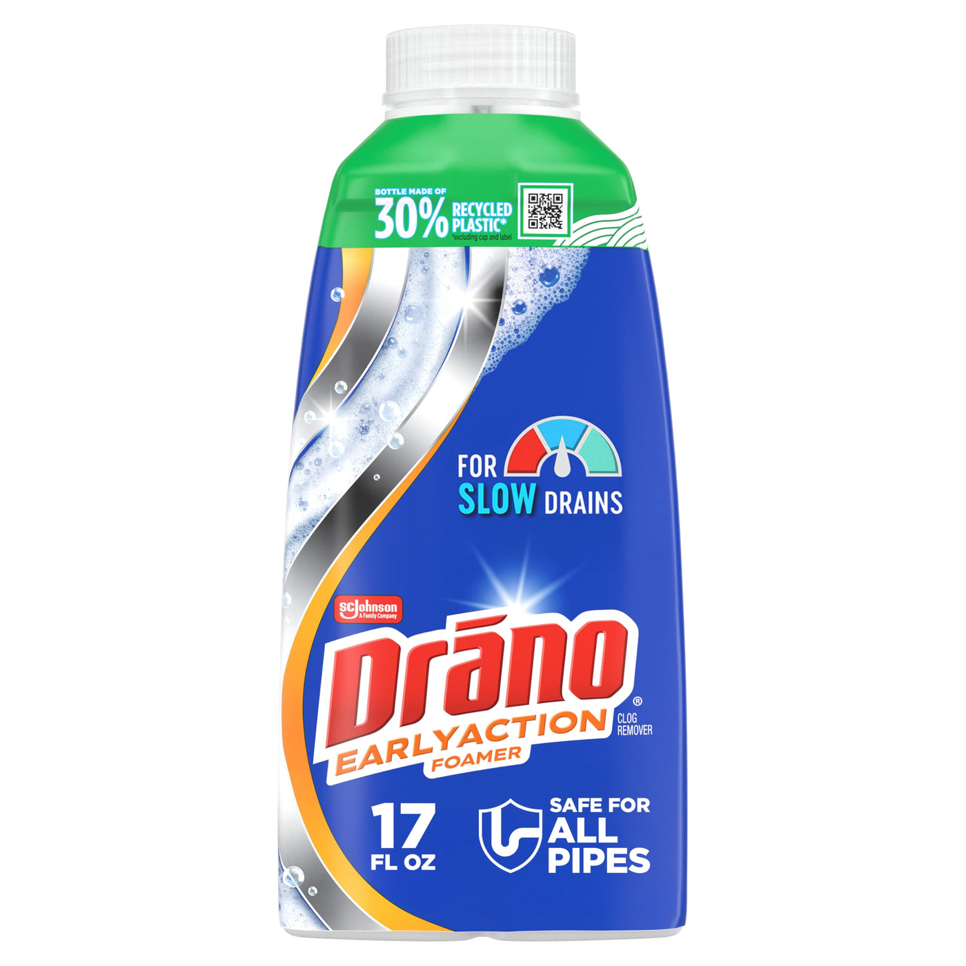 Drano Dual-Force Foamer Clog Remover
