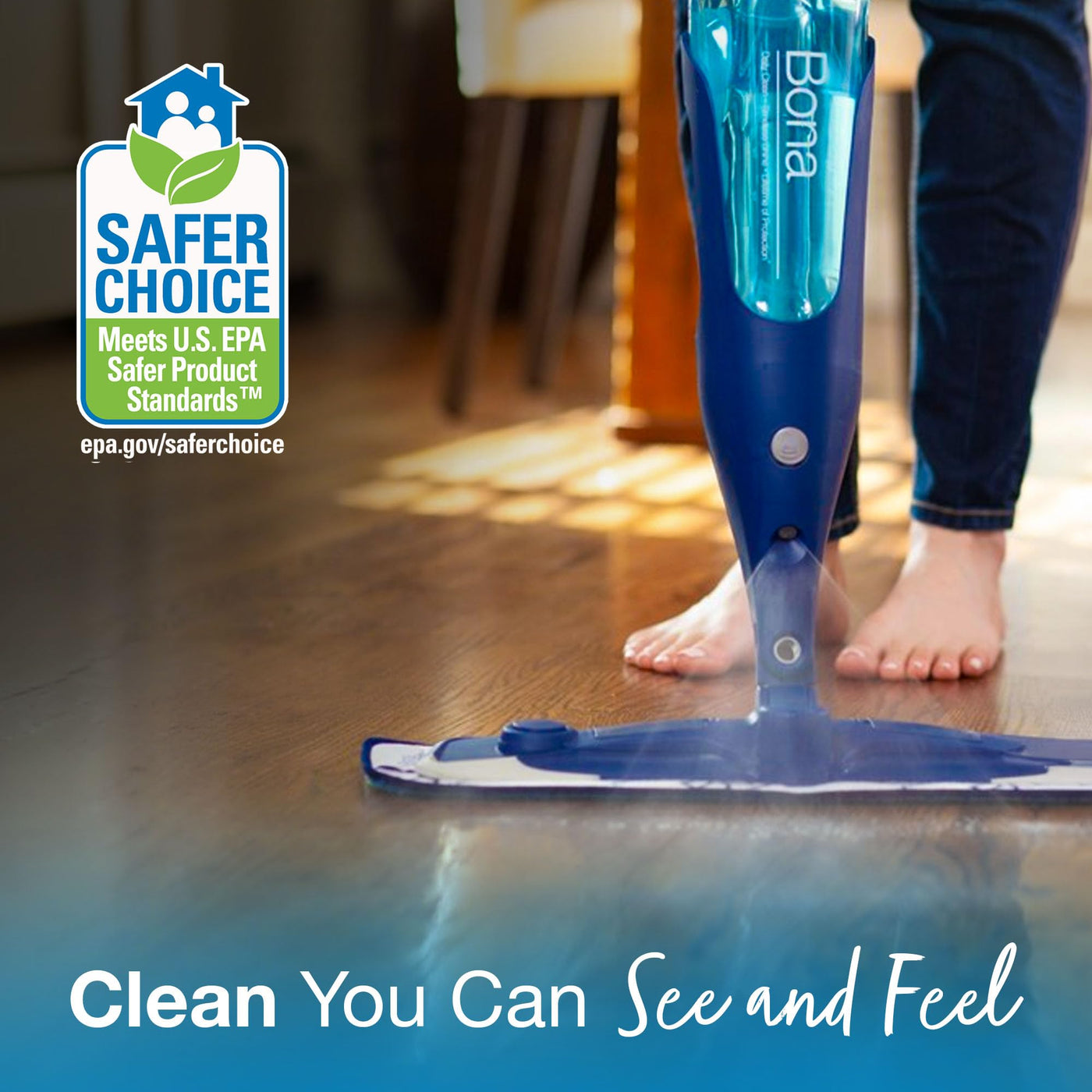 Hardwood Floor Spray Mop