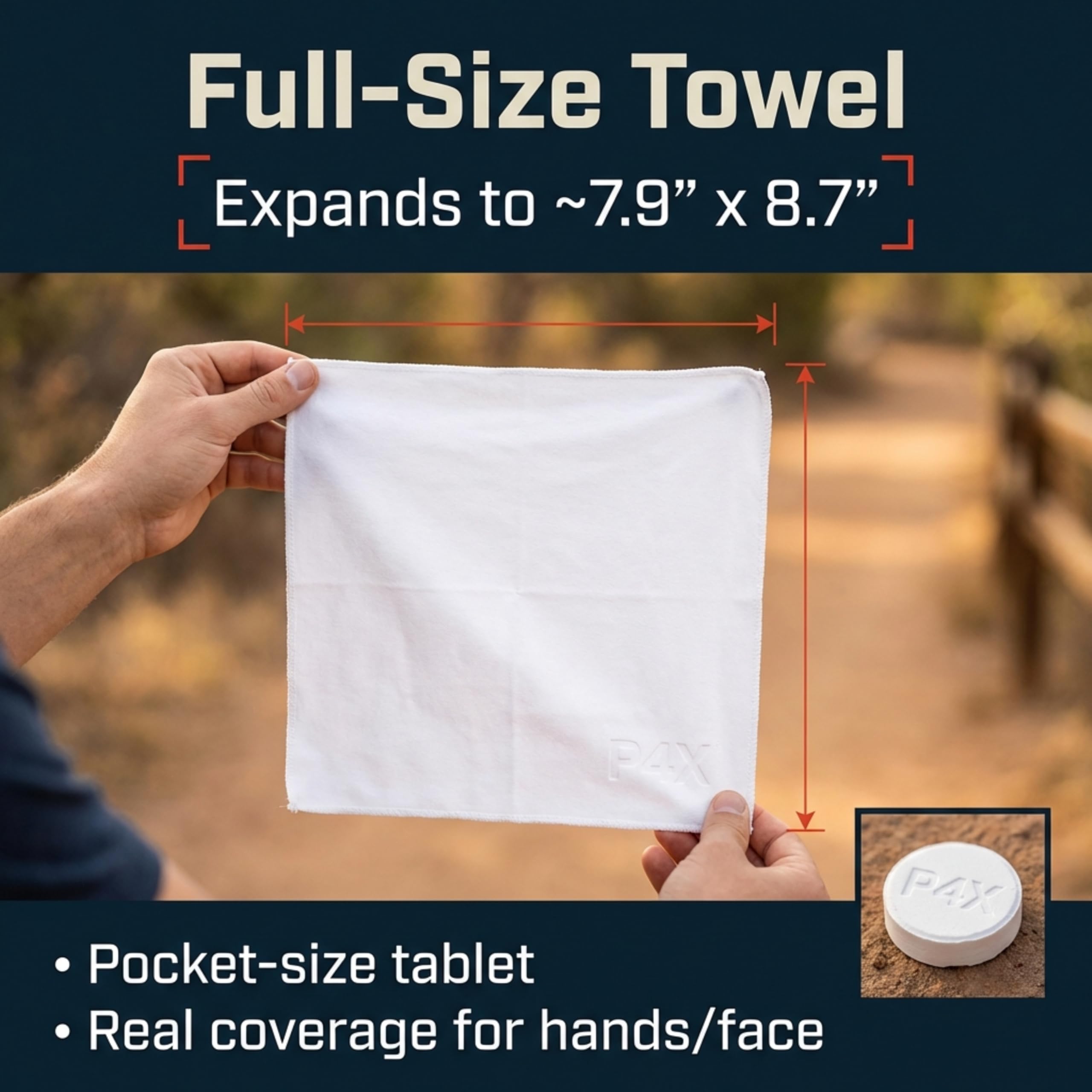 Compressed Towel Tablets