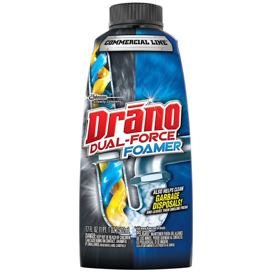 Drano Dual-Force Foamer Clog Remover