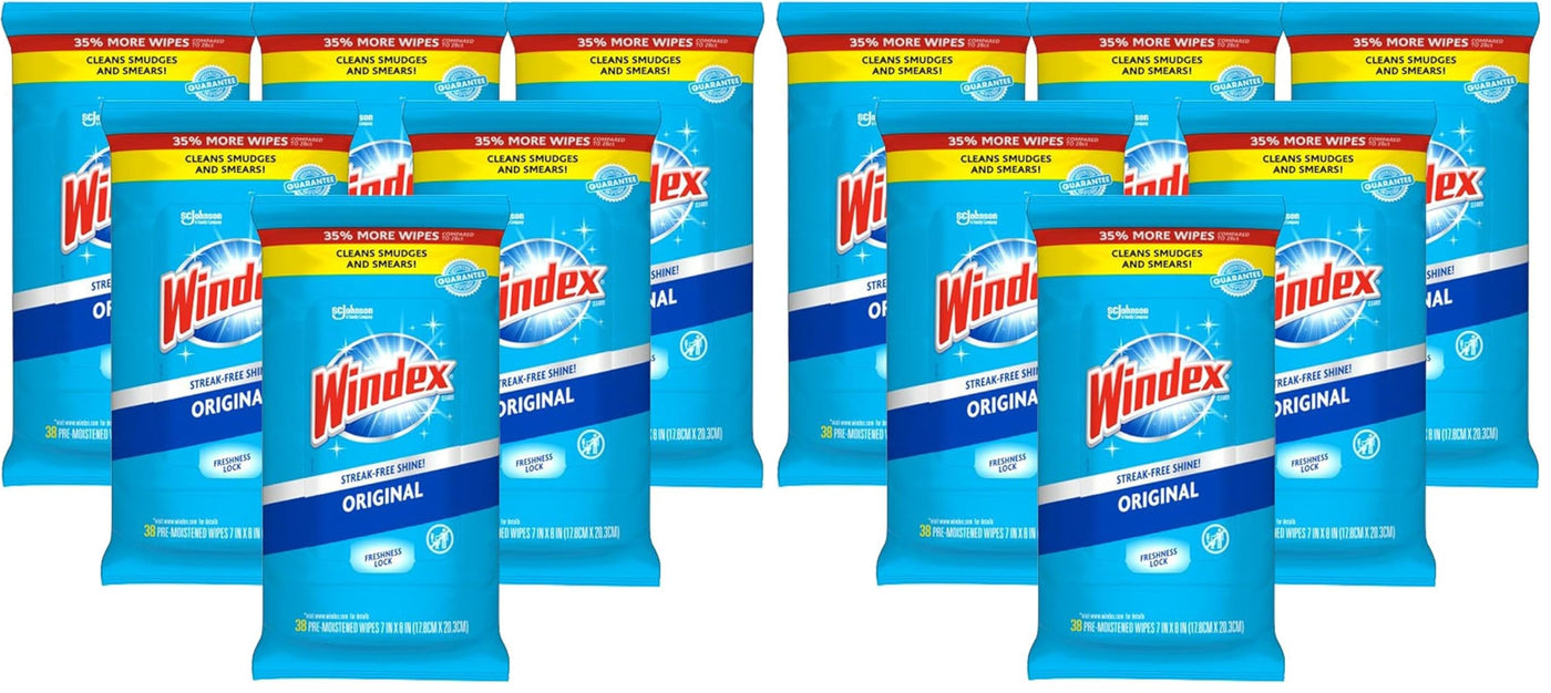 Glass Surface Cleaning Wipes