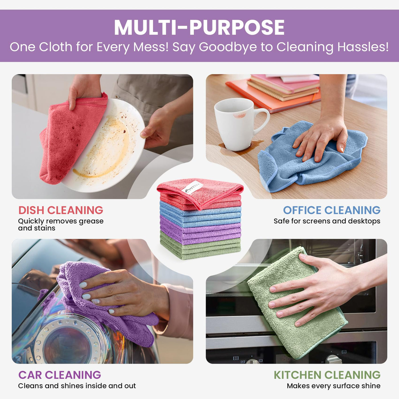 Microfiber Cleaning Cloths
