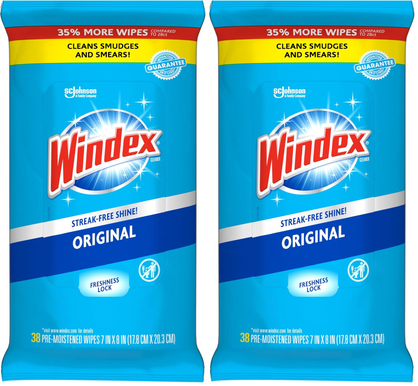 Glass Surface Cleaning Wipes