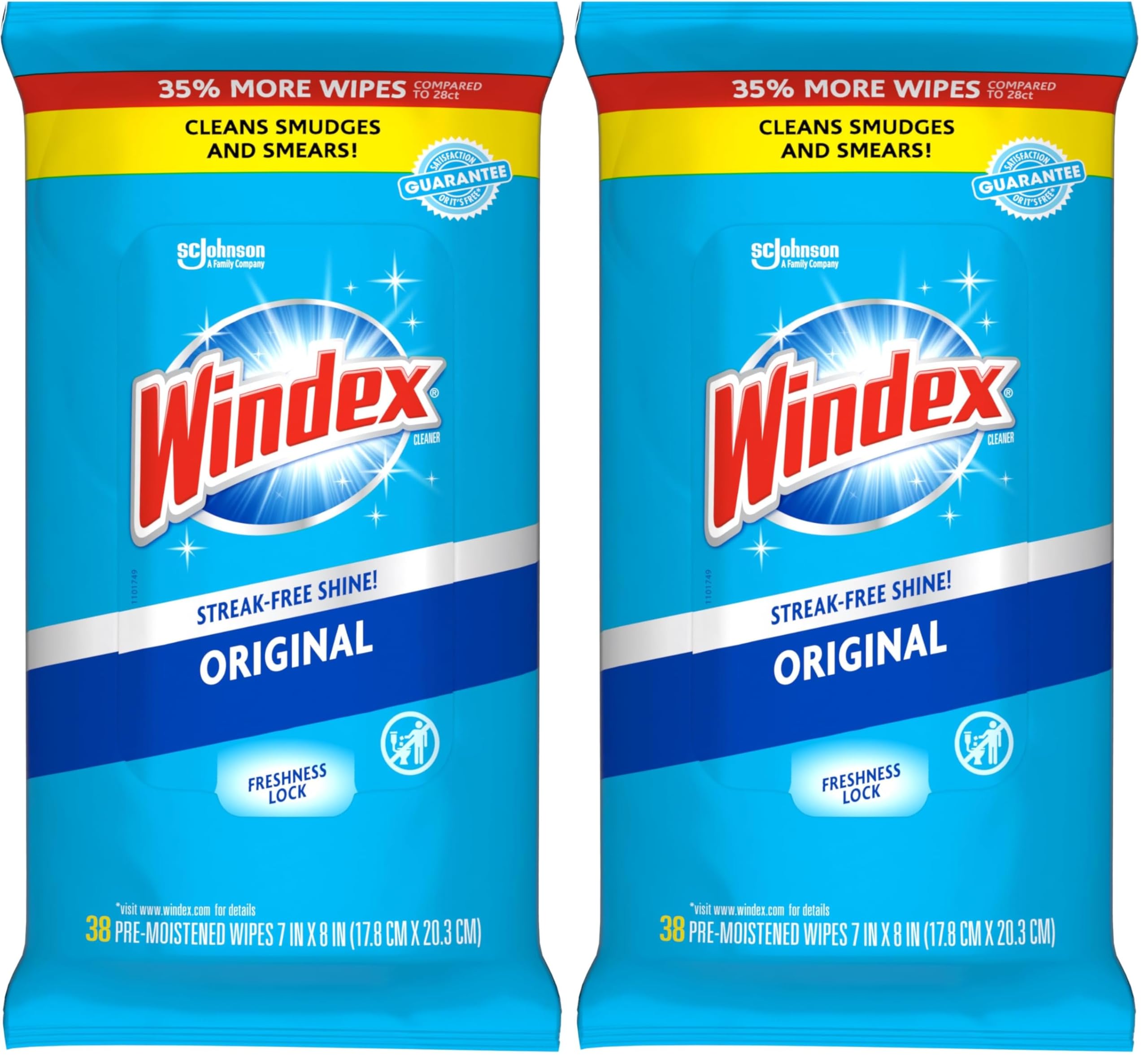 Glass Surface Cleaning Wipes