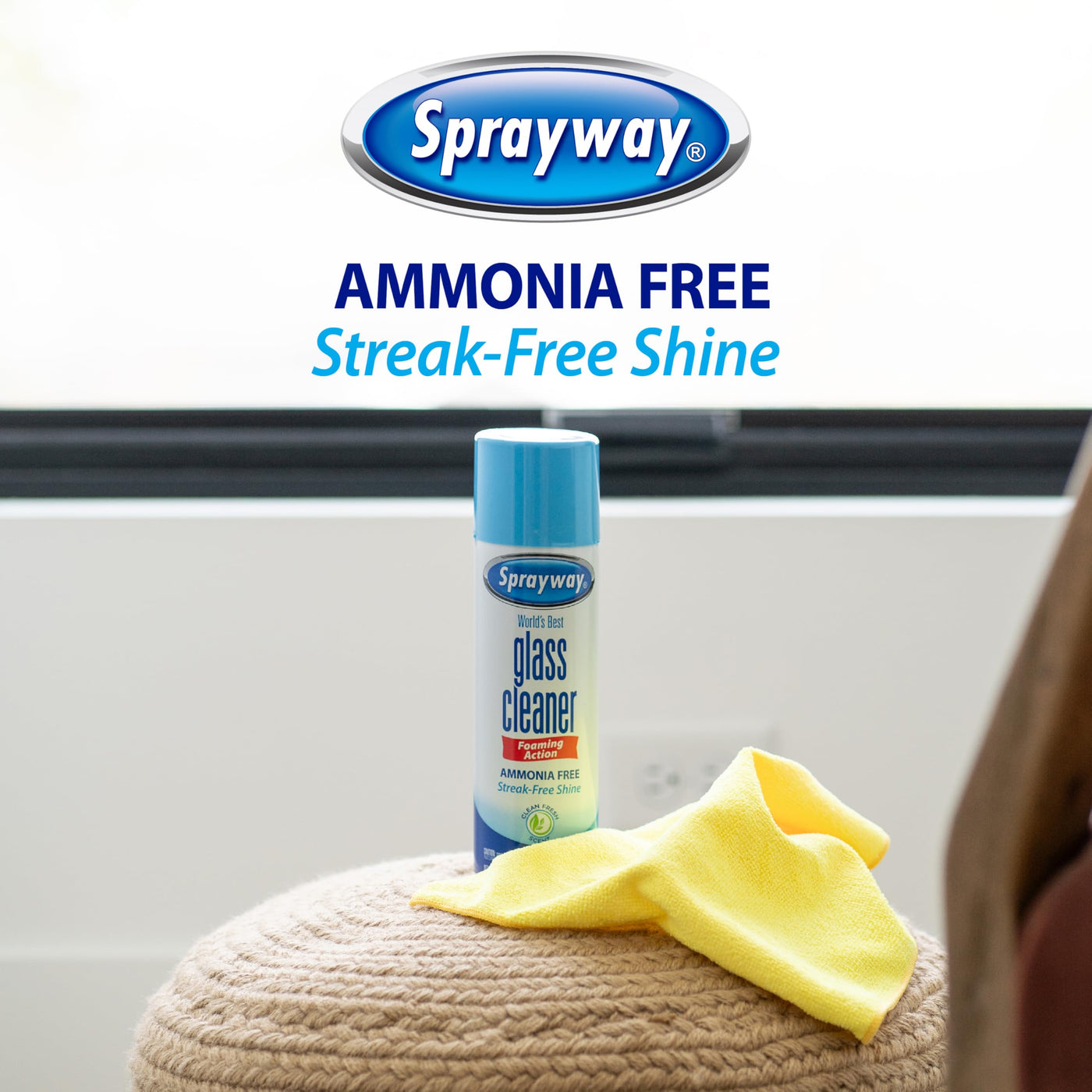 Foaming Glass Cleaner Spray