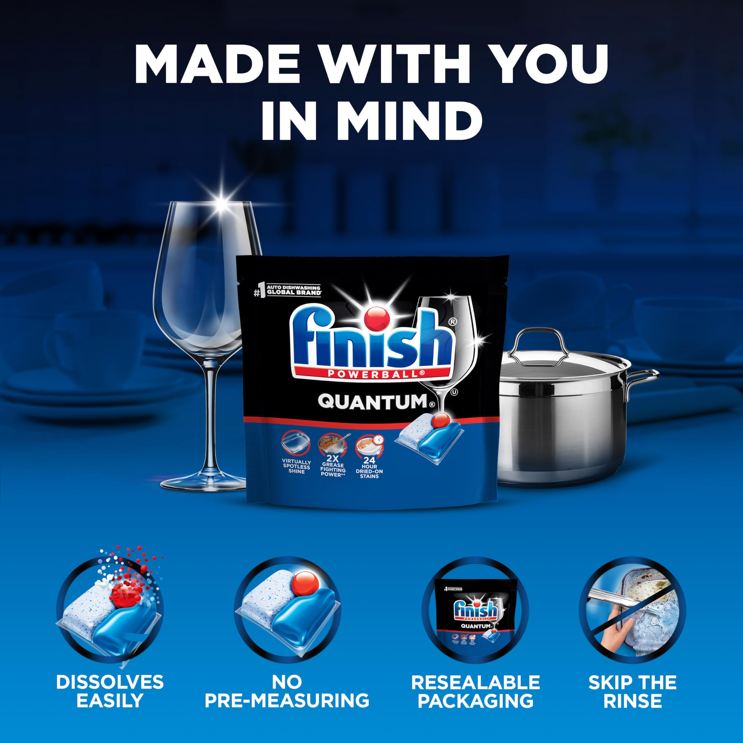 Finish Quantum Dishwasher Pods