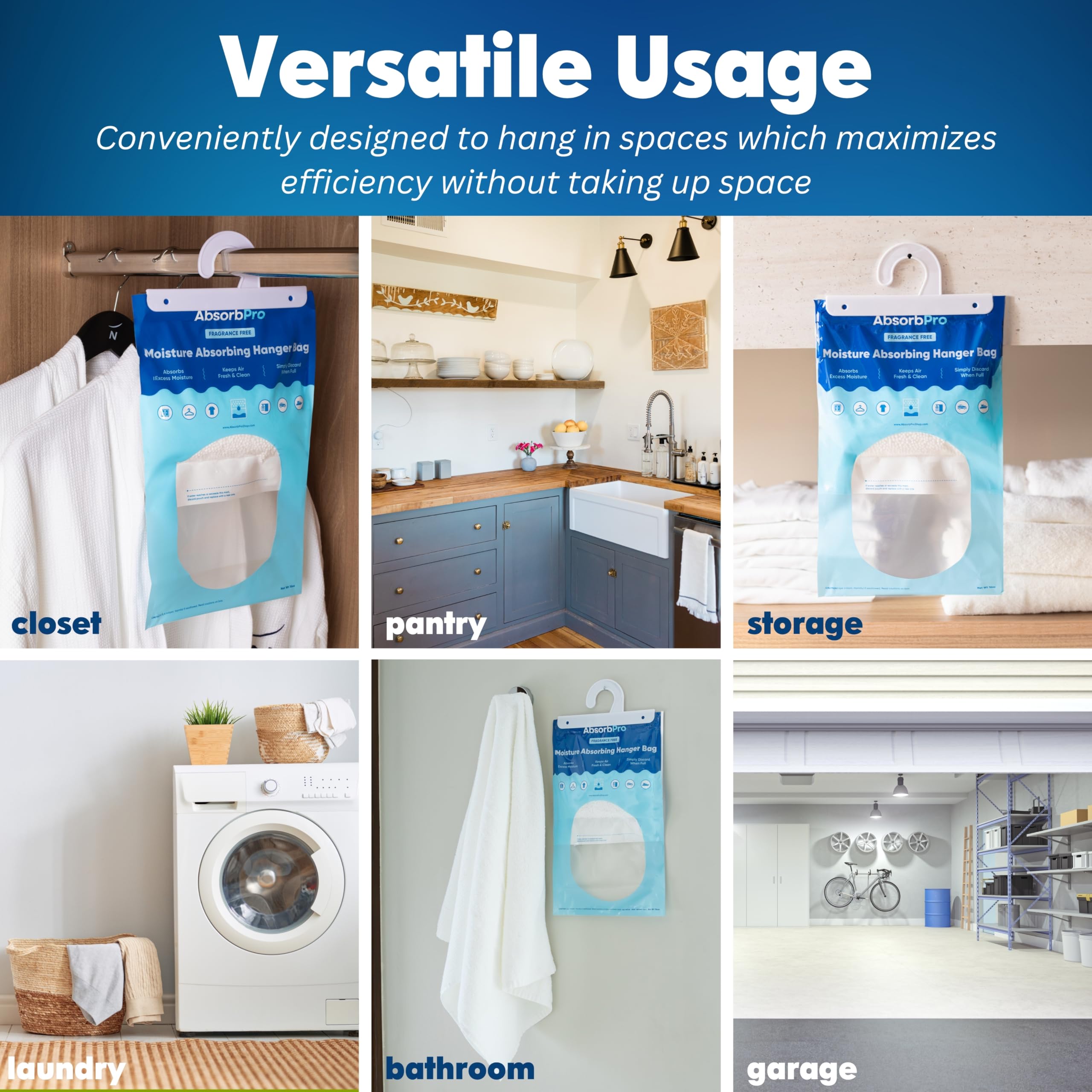 Hangers & Tubs Moisture Absorber