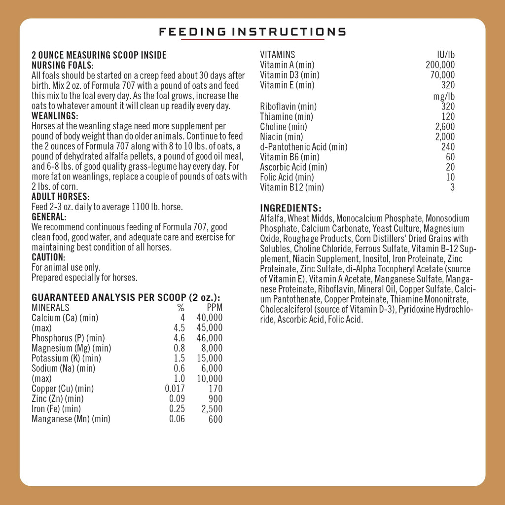 Horse Vitamin & Mineral Supplement