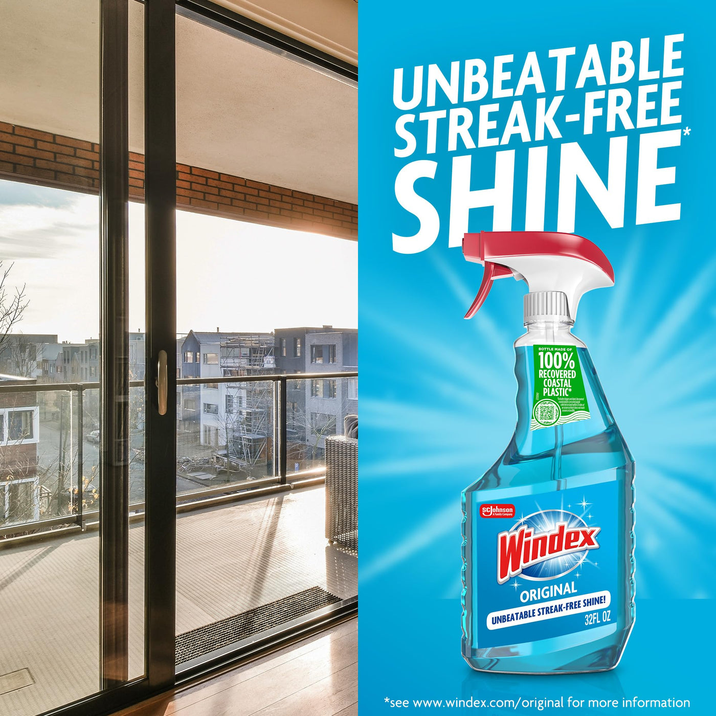 Windex Refill Original Blue Glass and Window Cleaner