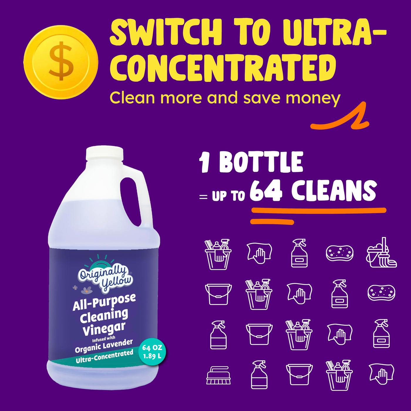 Sanitizing Cleaning Vinegar