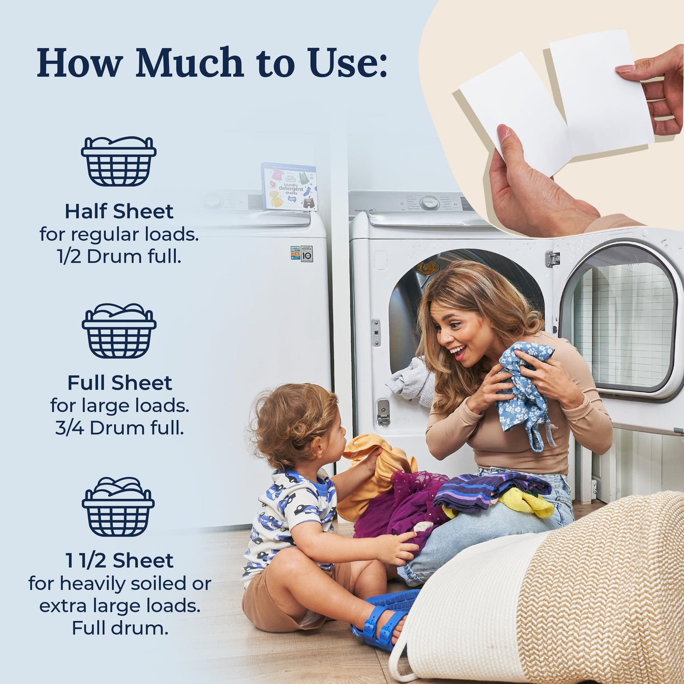 Laundry Detergent Sheets