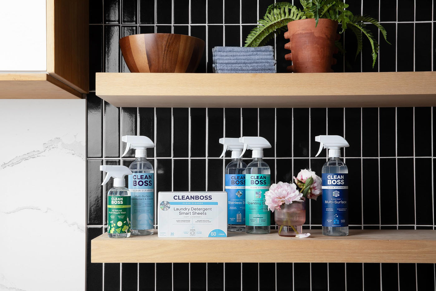 CleanBoss Laundry Detergent Smart Sheets