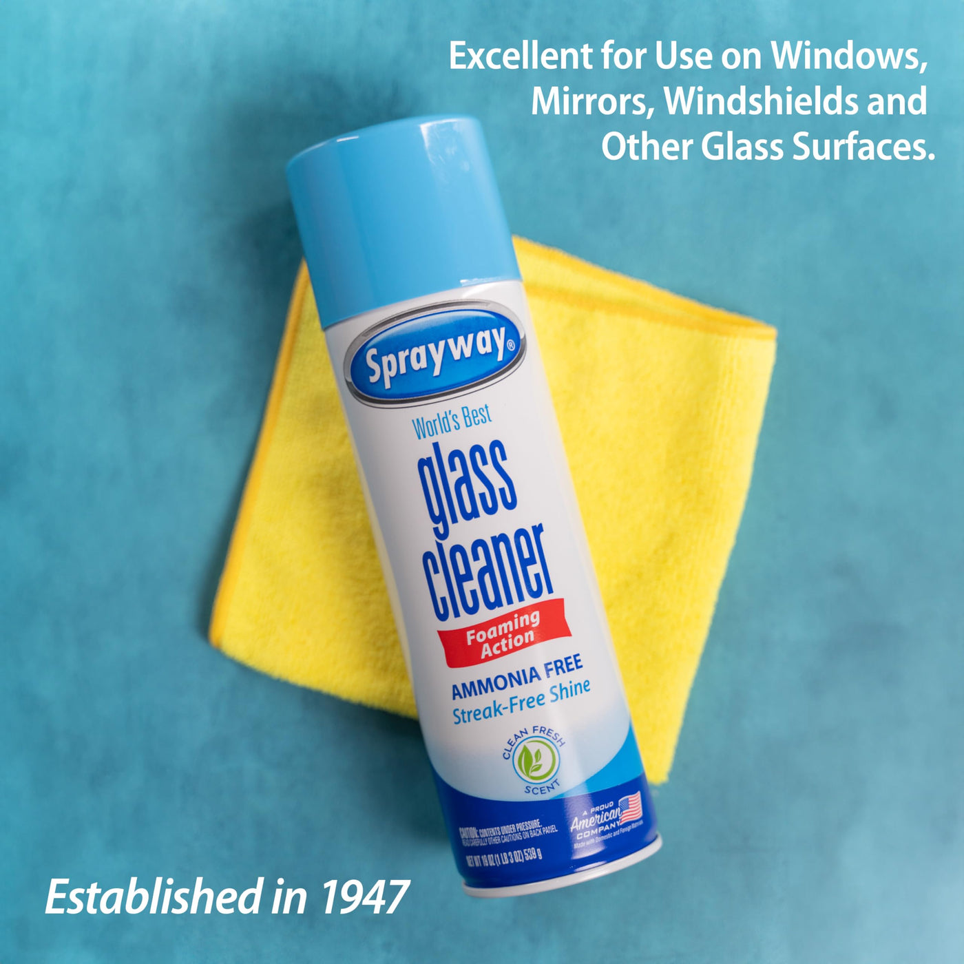 Foaming Glass Cleaner Spray
