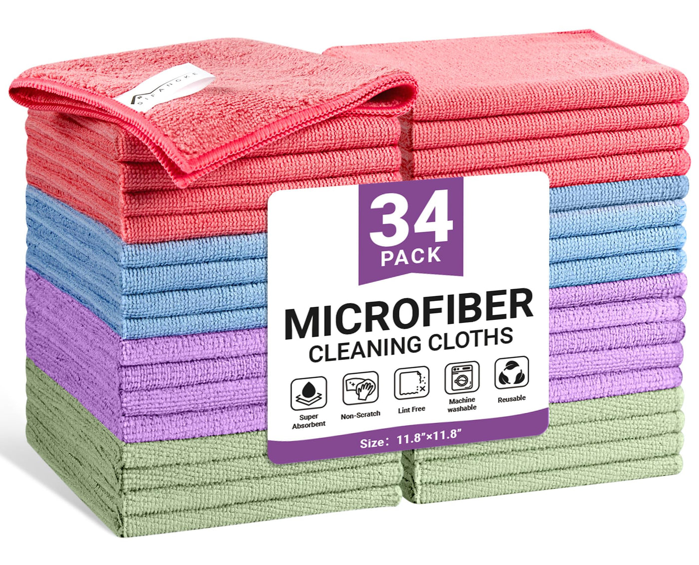 Microfiber Cleaning Cloths