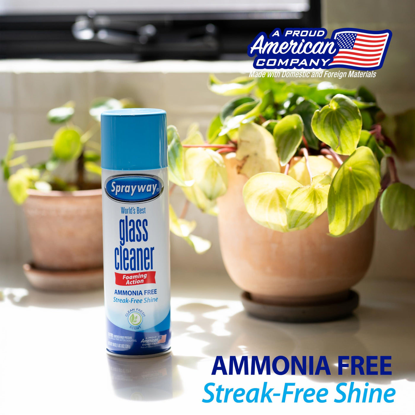 Foaming Glass Cleaner Spray