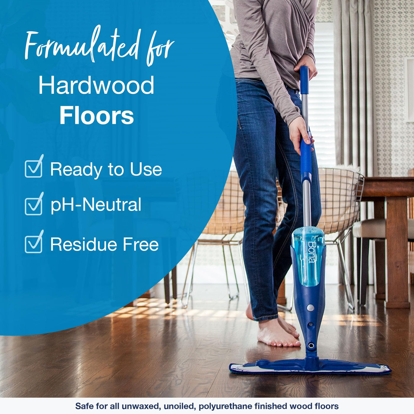 Hardwood Floor Spray Mop
